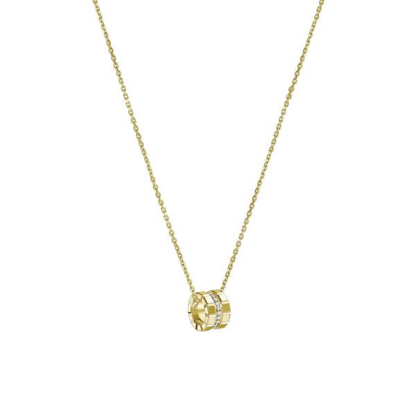 Collier Chopard Ice Cube Diamants Or Jaune sur Chaîne