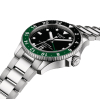 Montre Tissot Seastar 1000 Quartz GMT Lunette Noire & Verte