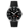 Montre Tissot Seastar 1000 Quartz GMT Bracelet Caoutchouc Noir