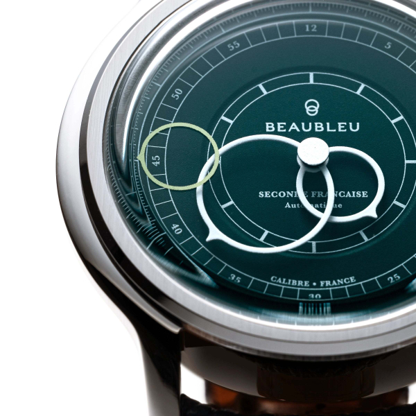 Montre Beaubleu Seconde Française 2024 Vert impérial