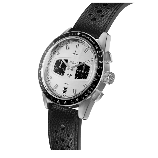 Montre Yema Rallygraf Meca-quartz II Panda Bracelet Rallye