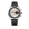 Montre Depancel Allure chronographe cadran gris bracelet cuir