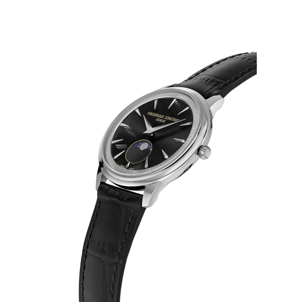 Montre Frederique Constant Classics Moneta Moonphase Cadran noir