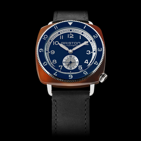 Montre Briston Clubmaster Legend Petite Seconde Bleu Marine