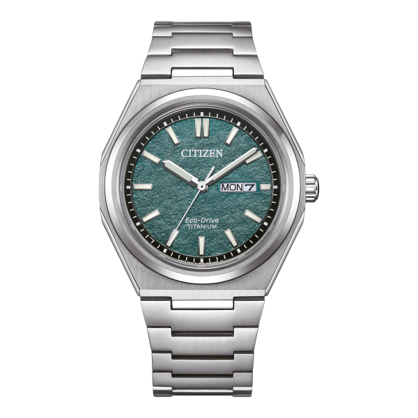 Montre CITIZEN Super Titanium Cadran Vert AW0130-85XE