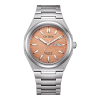 Montre CITIZEN Super Titanium Cadran Saumon AW0130-85ZE