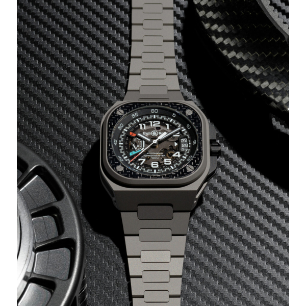 Montre BELL & ROSS BR-X5 Racing Bracelet Titane