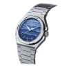 Montre Yema Wristmaster Traveller 39mm Cadran Bleu