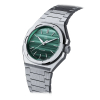 Montre Yema Wristmaster Traveller 39mm Cadran Vert