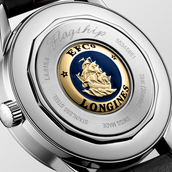 Montre Longines Heritage Classic Flagship Automatique cadran noir