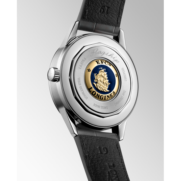 Montre Longines Flagship Heritage Moonphase Cadran Anthracite