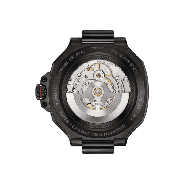 Montre Tissot T-Race Chronograph PVD Noir Index Rouge