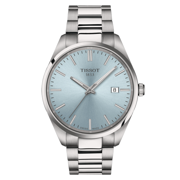 Montre Tissot PR 100 Quarte Cadran Glacier Bracelet Acier