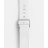 Montre BELL & ROSS Iridescent Bracelet Caoutchouc Blanc