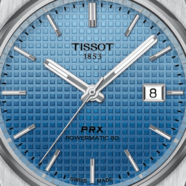 copy of Montre Tissot PRX Powermatic 80 Bracelet Acier inoxydable 316L