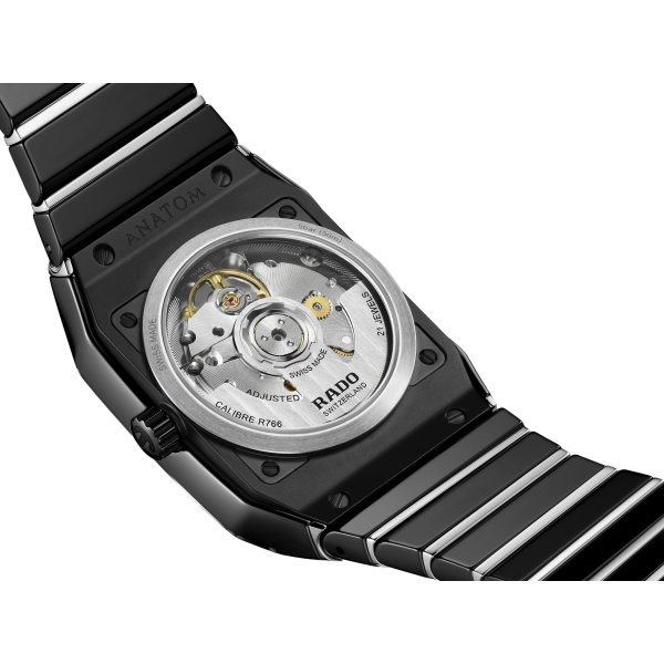 Montre Rado Anatom Automatic Cadran Noir Bracelet Céramique