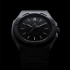 Montre Yema Urban Traveller Cadran Noir Bracelet Acier