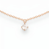 Collier Choker Vanrycke Stardust Or Rose 18k & Diamant