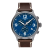 Montre Tissot Chrono XL Classic Bracelet Cuir Cadran Bleu