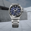 Montre Seiko Astron SSH161J1 GPS Solaire Titane Cadran Bleu