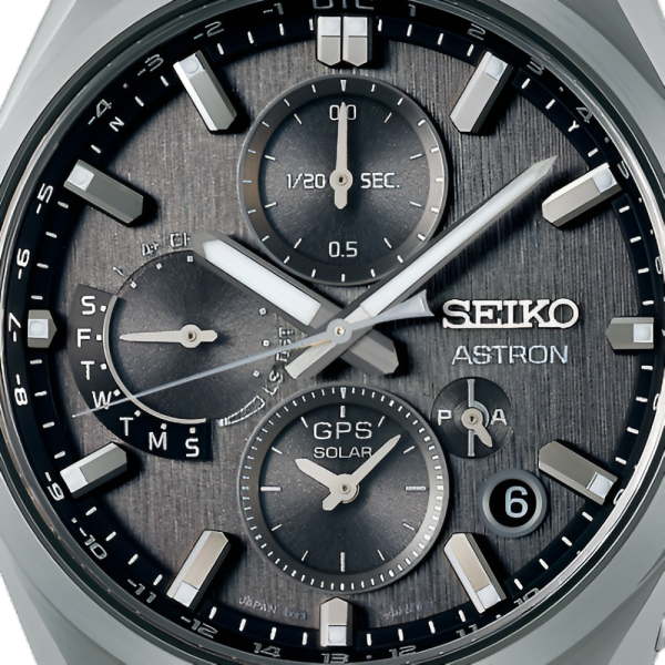 Montre Seiko Astron SSH163J1 GPS Solaire Titane Cadran Anthracite