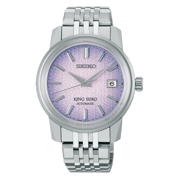 Montre King Seiko SJE103J1 Cadran Violet Glycine