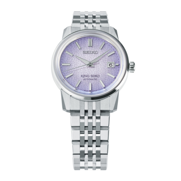 Montre King Seiko SJE103J1 Cadran Violet Glycine