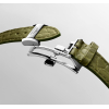 Montre Longines Master Collection 34mm Cadran Argent Bracelet Alligator Vert