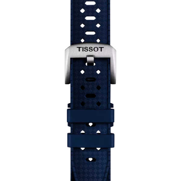 Bracelet Tissot Caoutchouc Bleu 20 mm