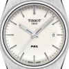 Montre Tissot PRX Cadran Blanc Bracelet Caoutchouc