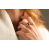 Bague Morganne Bello Songe Topaze Blue London Diamants Or Jaune