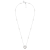 Collier Morganne Bello Victoria Perle Nacre Blanche Diamants Or Blanc