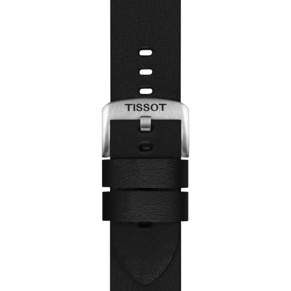 Bracelet Tissot synthétique noir 22mm