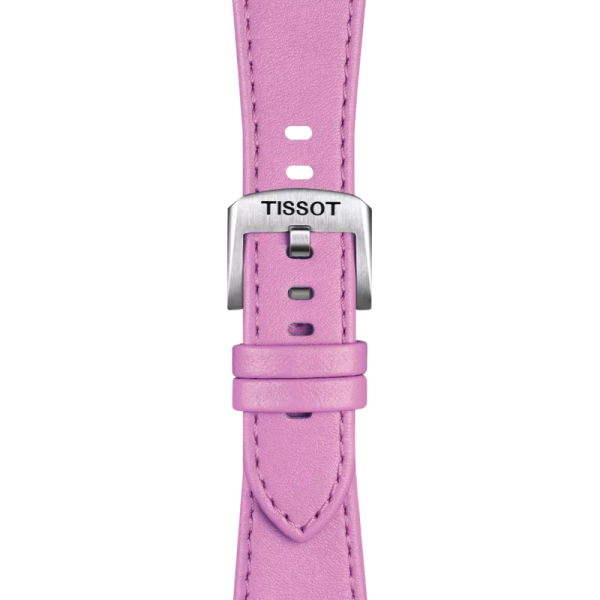 Bracelet Tissot PRX 35 cuir rose