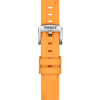 Bracelet Tissot silicone orange 18mm