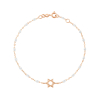 Bracelet gigi CLOZEAU Etoile de David Or Rose 17cm