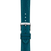 Bracelet Tissot cuir turquoise 18mm