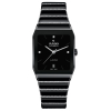 Montre Rado Anatom Automatic Cadran Noir Bracelet Céramique Serti