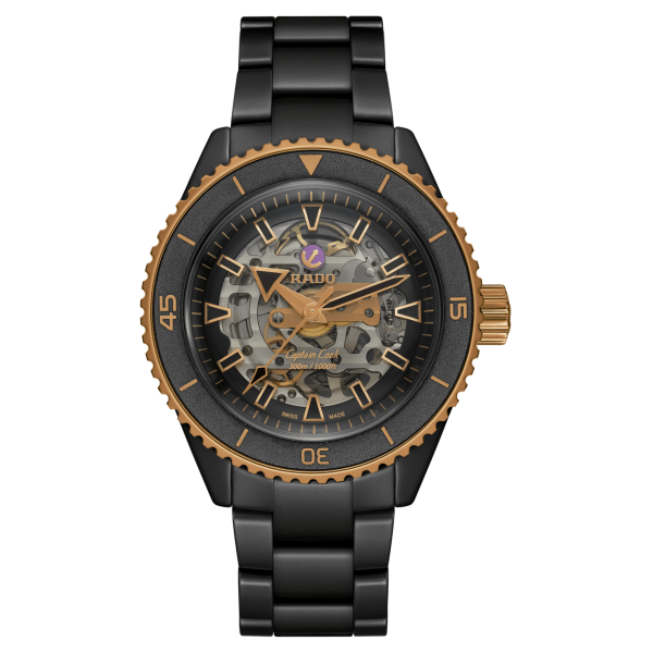 Montre Rado Captain Cook High-Tech Ceramic Skeleton