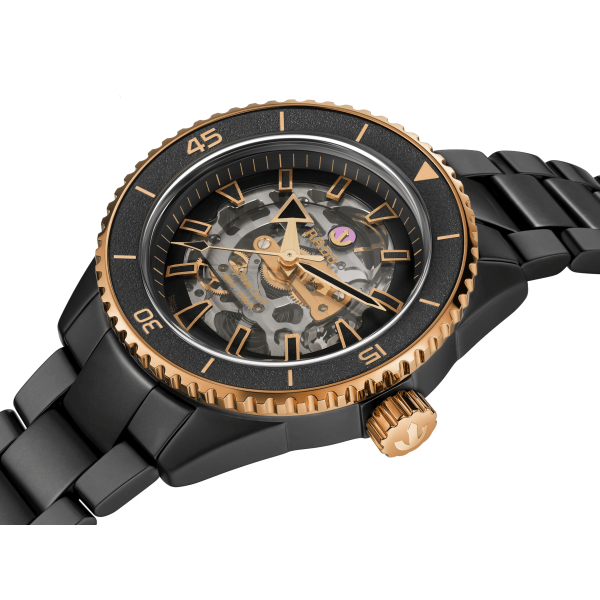 Montre Rado Captain Cook High-Tech Ceramic Skeleton