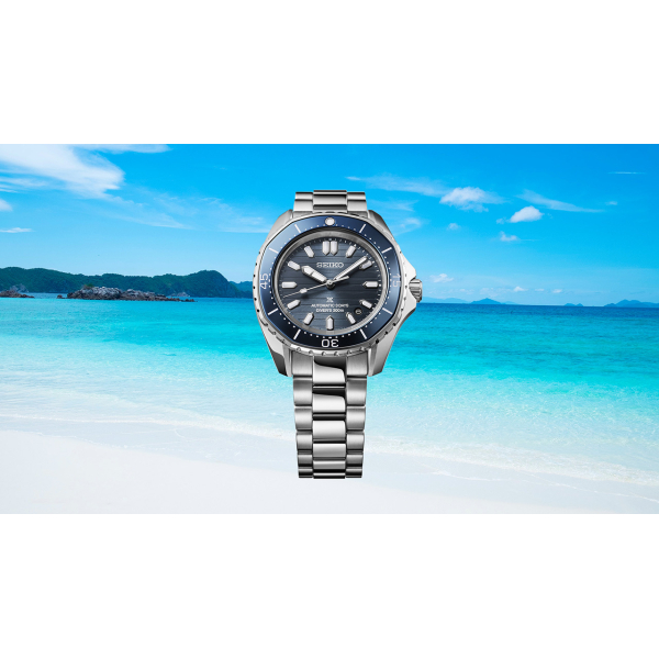 Montre Seiko Prospex SPB483 Automatique Cadran Littoral Bleu