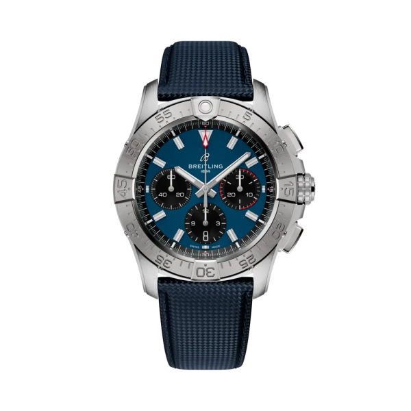 Montre Breitling Avenger B01 Chronograph 42 Cadran Bleu Bracelet Bleu