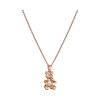 Pendentif Chopard Happy Diamonds Teddybear Or Rose