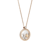 copy of Pendentif Chopard Happy Diamants Icons Cercle or jaune 1 diamant mobile