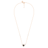 Collier Morganne Bello Bouquet Onyx et Nacre Blanche Diamants Or Rose