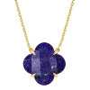 Collier Morganne Bello Victoria Or Jaune Lapis Lazuli