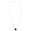 Collier Morganne Bello Victoria Or Jaune Lapis Lazuli