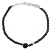 Bracelet en Onyx  Redline Mayssa Stardust Bb Pure or blanc