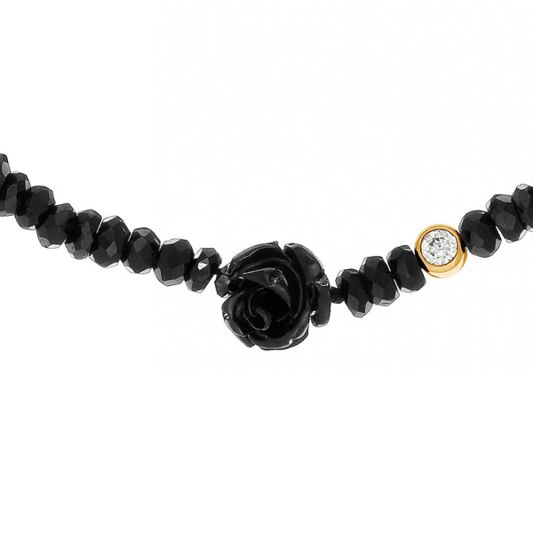 Bracelet en OnyxRedline Mayssa Stardust Bb Pure or jaune