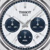 Montre Tissot PRX Automatic Chronograph Cadran Blanc Bracelet Acier